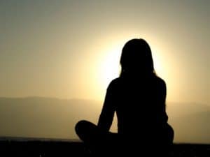 Woman Meditating