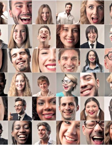 People smiling